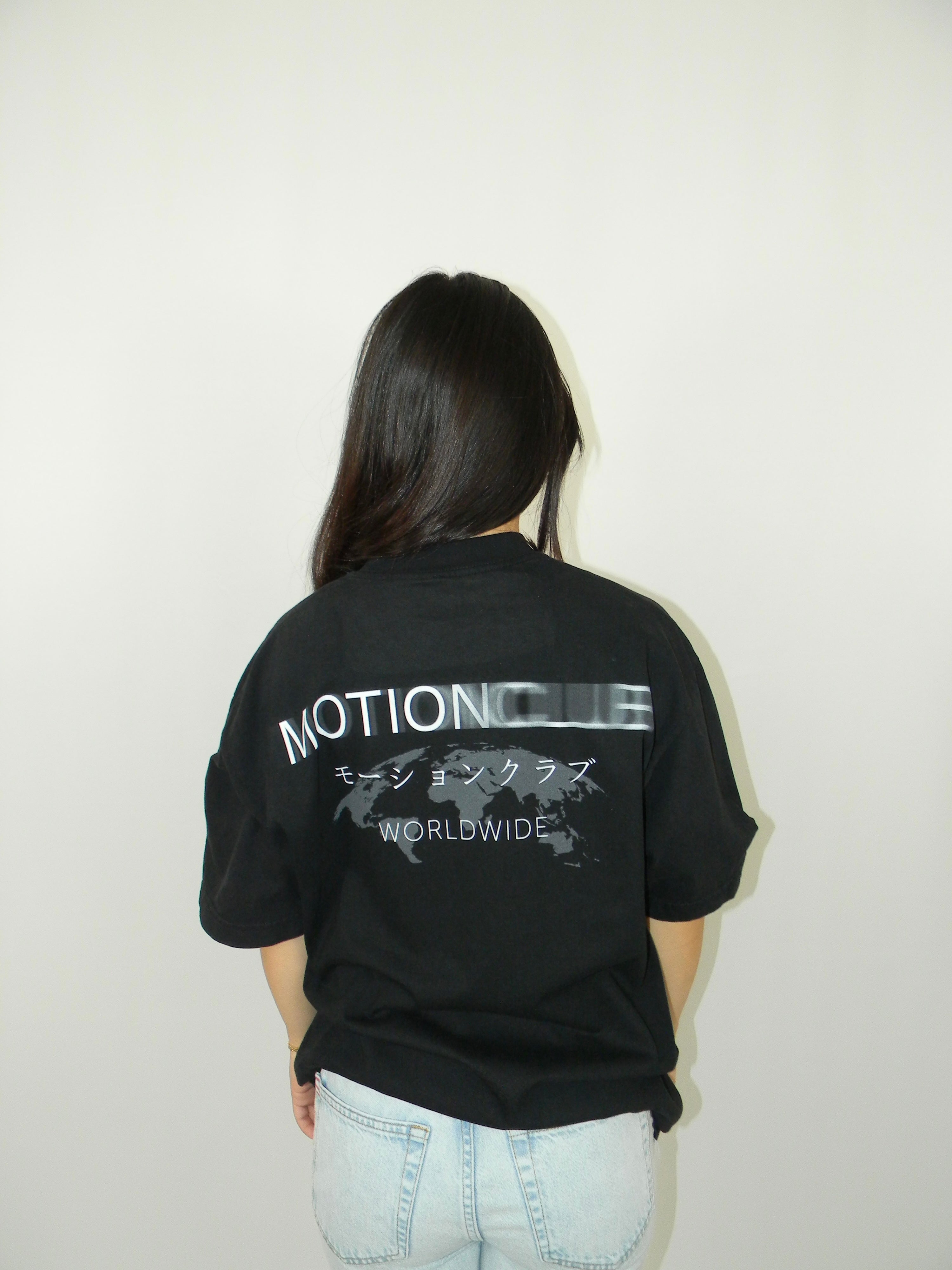 Motion Club Studios - Black Motion Blur T-Shirt