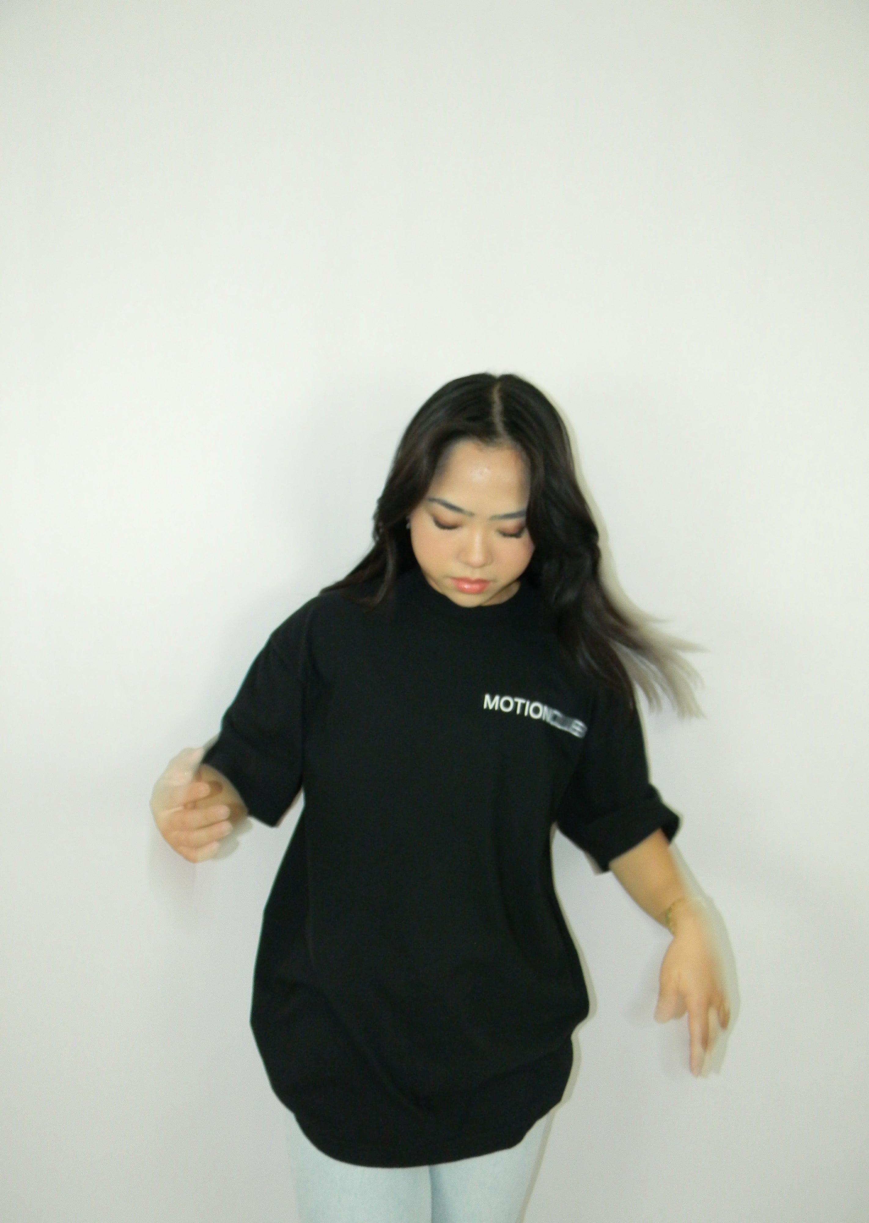 Motion Club Studios - Black Motion Blur T-Shirt